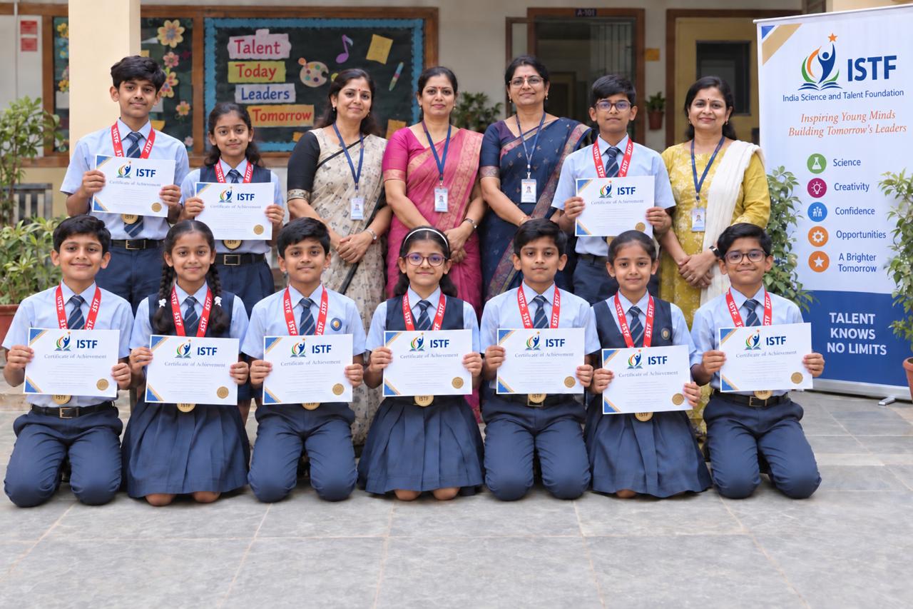 Participants receiving certificates at an ISTF ceremony